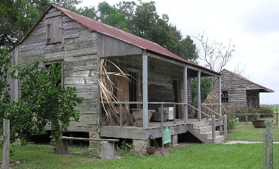 Laura Plantation slave cabin